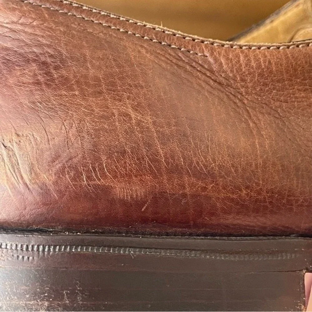 Gravati Eleganza Baby Calfskin Leather Oxfords Sz 10